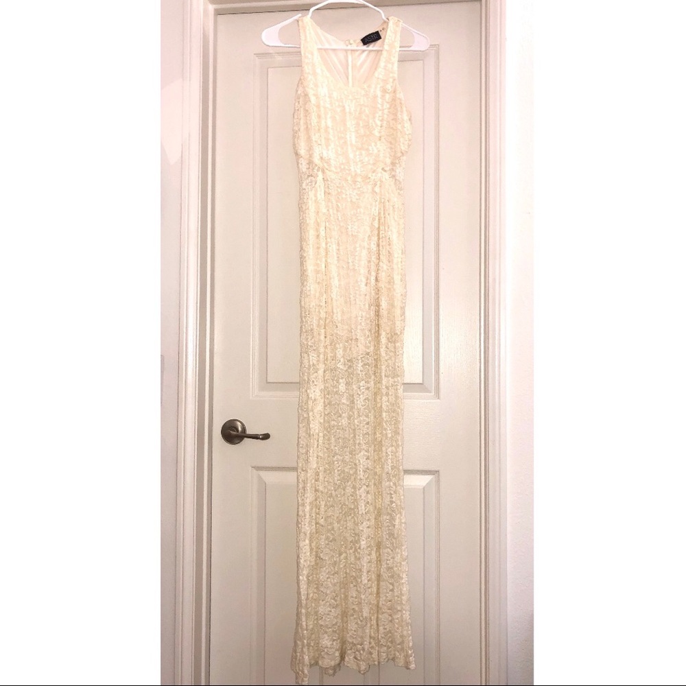 Off white lace dress